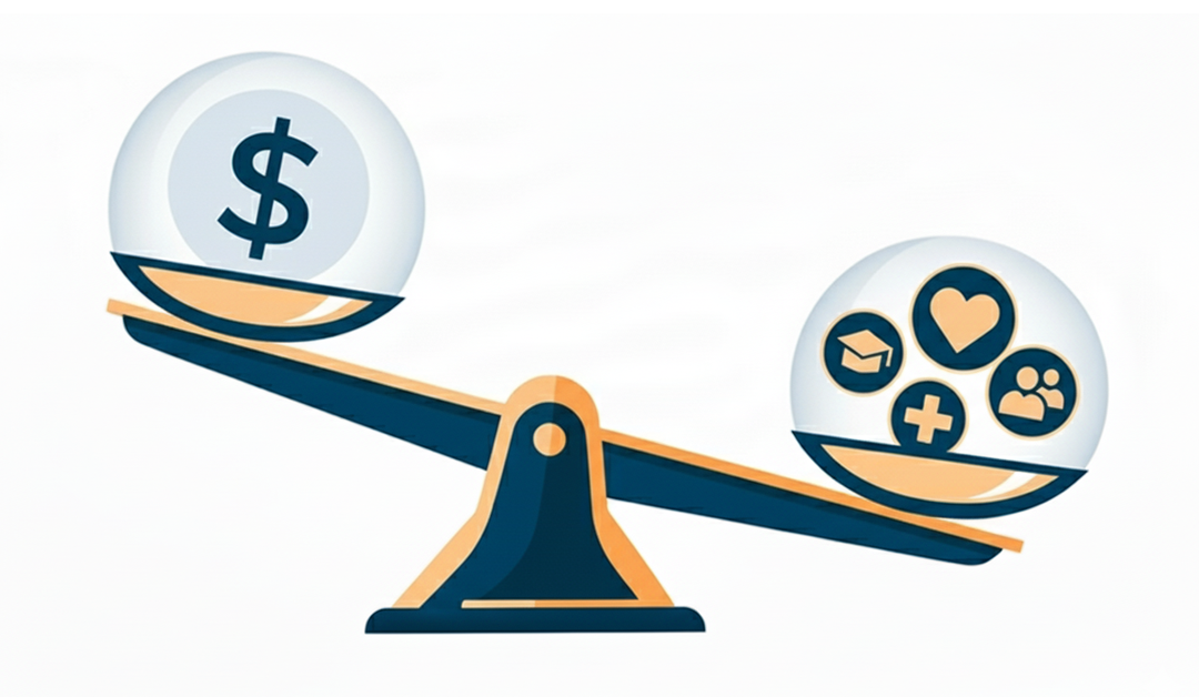 Illustration montrant qu’un régime d’avantages sociaux peut offrir plus de valeur sans augmenter le budget.